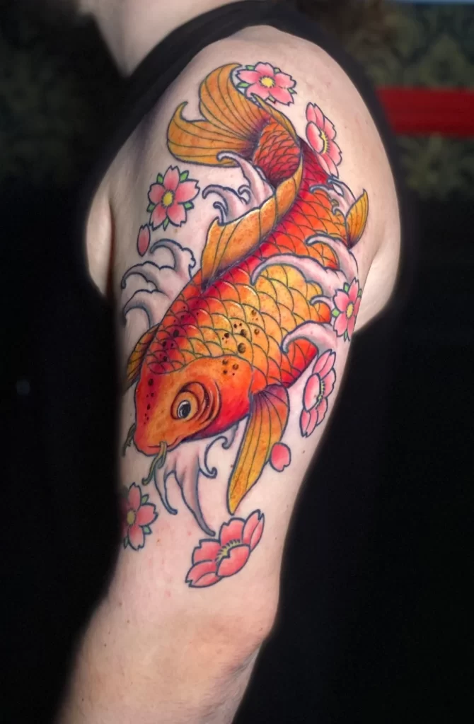 Destinytattoo.cz - neotrad Ryba