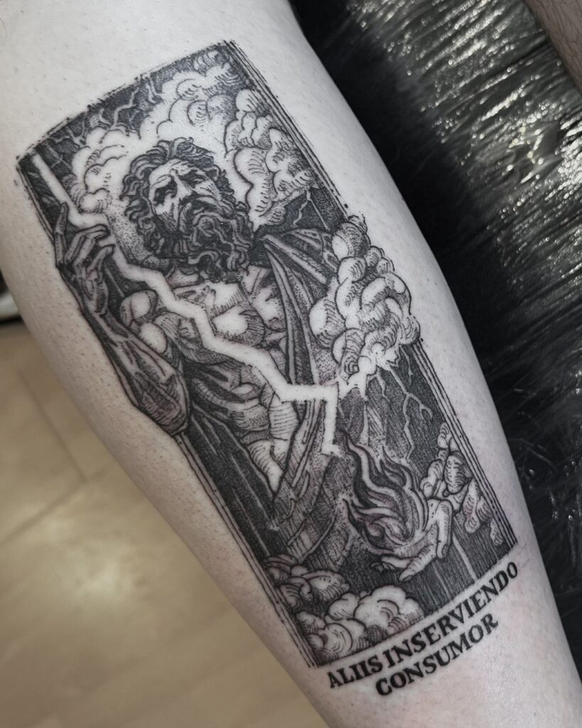 Tetování na ruce - mytologie